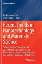 Book cover of Recent Trends in Nanotechnology and Materials Science
