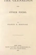 Book cover of The Glenaloon and other poems