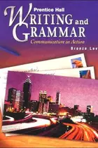 Book cover of Writing and Grammar, Grade 9