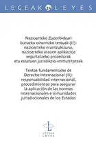 Book cover of Nazioarteko Zuzenbideari buruzko oinarrizko testuak - Textos fundamentales de Derecho Internacional