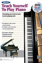 Book cover of Alfred's Teach Yourself to Play Piano
