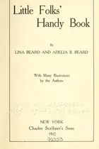 Book cover of Little folks' handy book