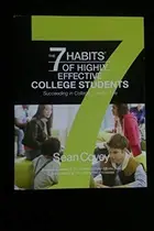 Book cover of 7 Habits of Highly Effective College Students
