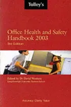 Book cover of Tolley's office health and safety handbook