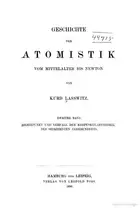 Book cover of Geschichte der Atomistik vom Mittelalter bis Newton