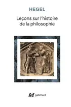 Book cover of Leçons sur l'histoire de la philosophie : Introduction