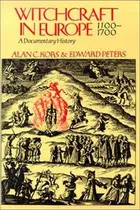 Book cover of Witchcraft in Europe, 400-1700