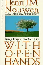Book cover of With open hands