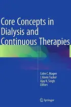 Book cover of Core Concepts in Dialysis and Continuous Therapies