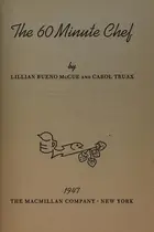 Book cover of The 60 minute chef