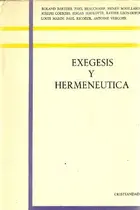 Book cover of Exegesis Y Hermeneutica