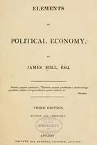 Book cover of Elements of political economy