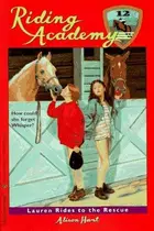 Book cover of Lauren rides to the rescue