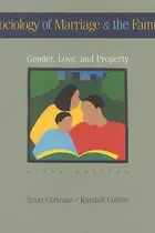 Book cover of Sociology of marriage & the family