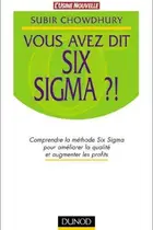 Book cover of Vous avez dit Six Sigma