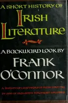 Book cover of A short history of Irish literature
