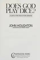 Book cover of Does God play dice?