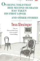 Book cover of On being told that her second husband has taken his first lover, and other stories