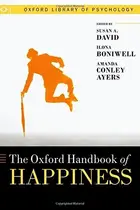 Book cover of Oxford Handbook of Happiness