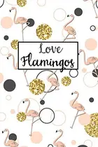 Book cover of LOVE FLAMINGOS