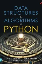 Book cover of Data Structures and Algorithms in Python