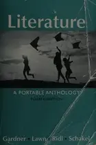 Book cover of Literature, A Portable Anthology--Fourth edition