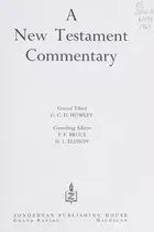 Book cover of A New Testament commentary