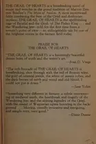 Book cover of The grail of hearts