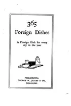 Book cover of 365 foreign dishes