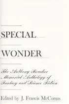 Book cover of Special wonder