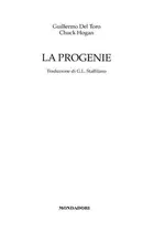 Book cover of La progenie