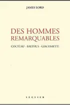 Book cover of Des hommes remarquables