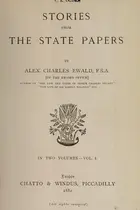 Book cover of Stories from the State papers