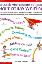 Book cover of 25 Quick Mini-Lessons To Teach Narrative Writing (Grades 4-8)
