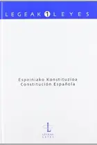 Book cover of Espainiako Konstituzioa - Constitución Española