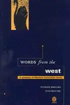 Book cover of Words from the west