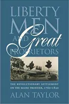 Book cover of Liberty Men and Great Proprietors
