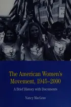 Book cover of The American women's movement, 1945-2000