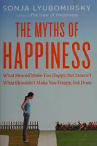 Book cover of The myths of happiness