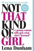 Book cover of Not that kind of girl