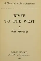 Book cover of River to the West