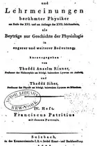 Book cover of Leben und Lehrmeinungen berühmter Physiker am Ende des XVI. Und am Anfange des XVII ...