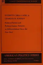 Book cover of Political parties and political issues: patterns in differentiation since the New Deal