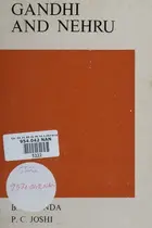 Book cover of Gandhi and Nehru
