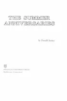 Book cover of The summer anniversaries