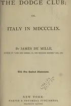 Book cover of The Dodge club
