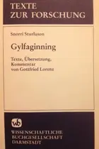 Book cover of Gylfaginning (Texte zur Forschung) (German Edition)