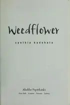 Book cover of Weedflower