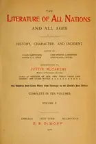 Book cover of The literature of all nations and all ages