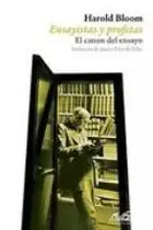 Book cover of Ensayistas y profetas : el canon del ensayo	